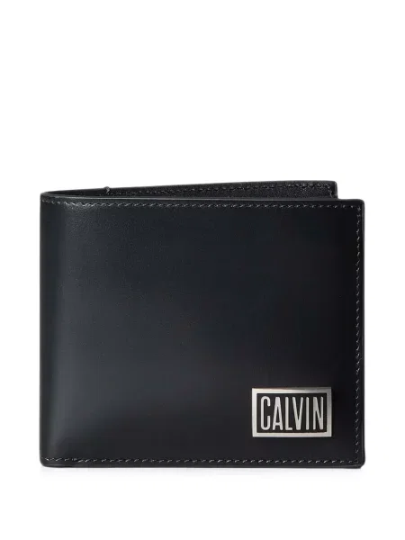 Portofel Calvin Klein cu autograf negru