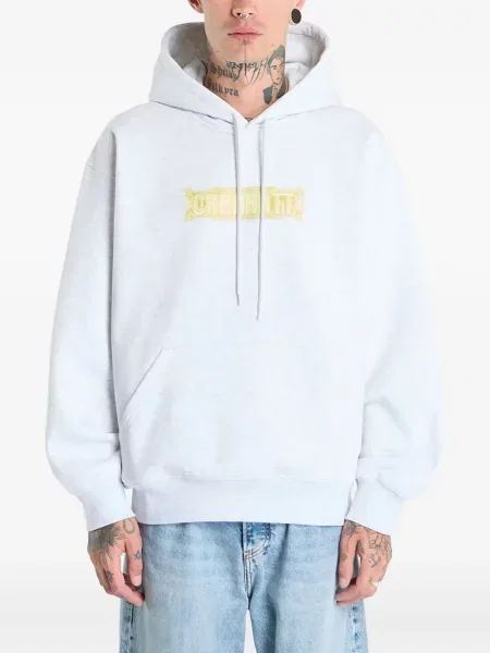 Hanorac cu glugă Carhartt Wip cu imagine gri