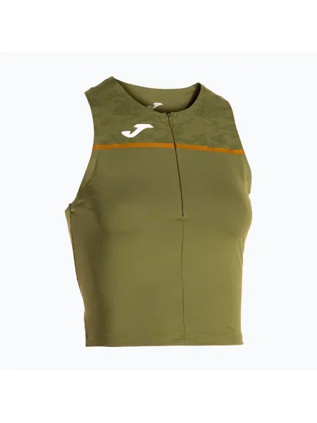 Tricou de alergare pentru femei Joma Record III Top kaki