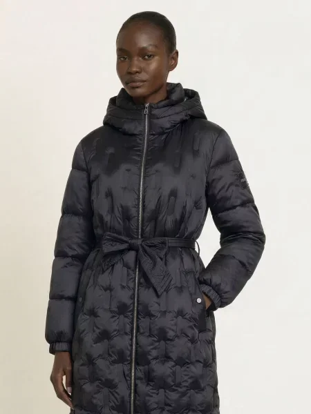 Marc Cain Prošívaný Kabát black new černý