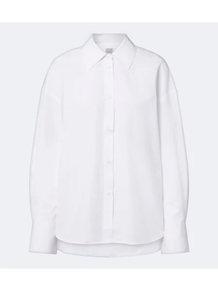Cămașă Toteme din poplin alb