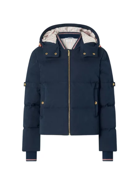 Ceruit geacă cu puf Thom Browne albastru