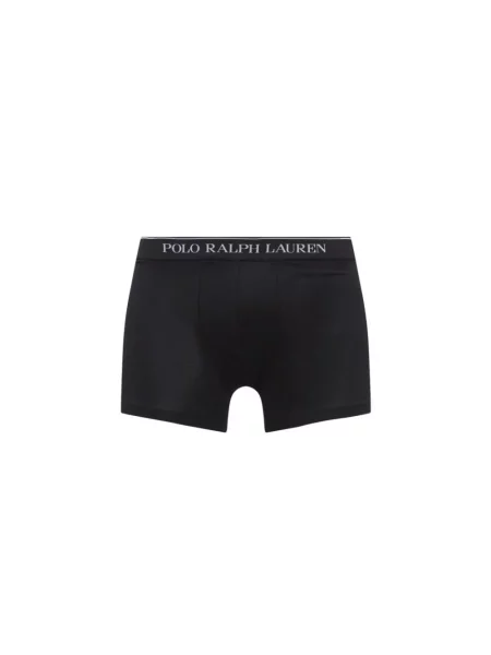 Bokserki z elastycznym pasem z logo w Polo Ralph Lauren czarne