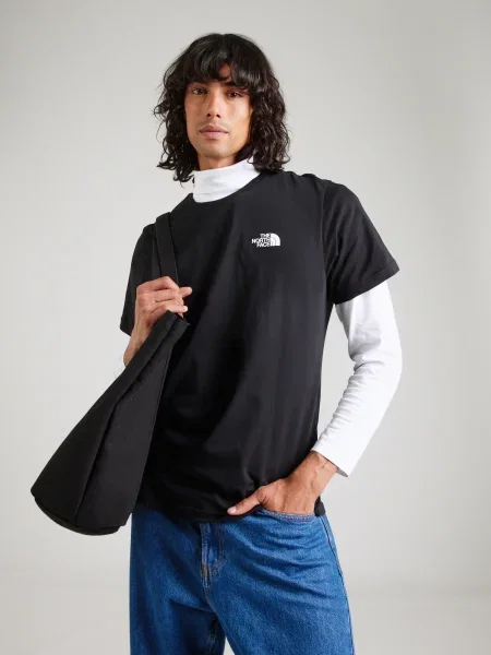 The North Face Tricou Vertical negru