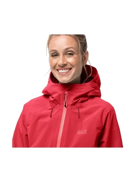 Geacă Jack Wolfskin roșu