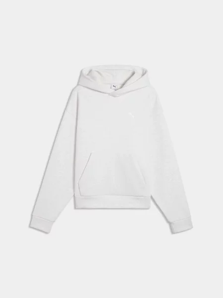 Худі PUMA Ess Heavy Fleece Boxy Hoodie комбінований верх білий