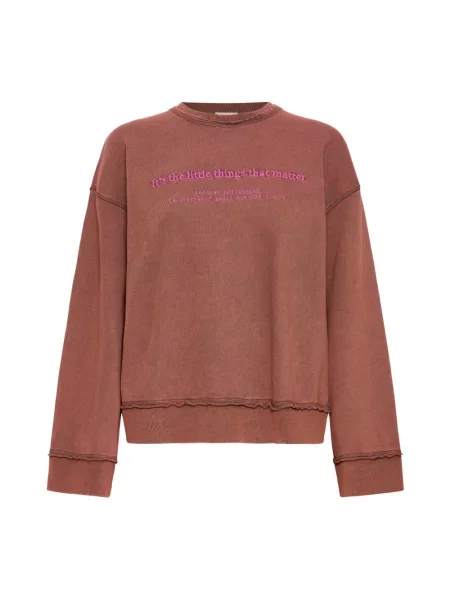 Bluza z kapturem Ichi z kapturem brązowa