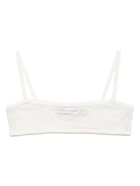 Сутиен Christopher Esber с дантела бяло