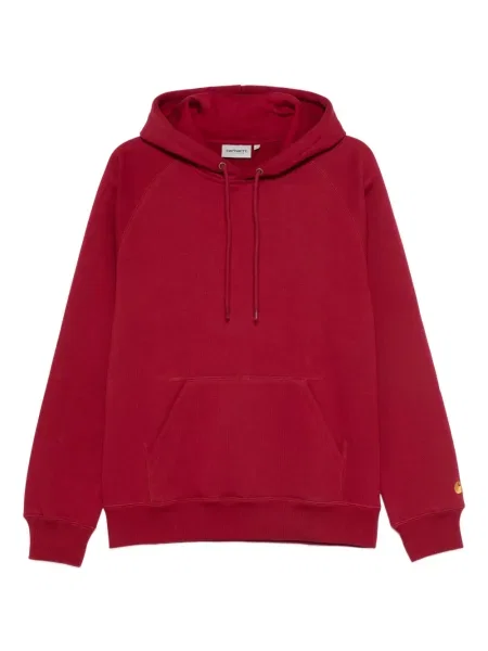 Kapucnis melegítő felső Carhartt Wip piros