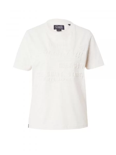 Superdry Tricou bej amestecat