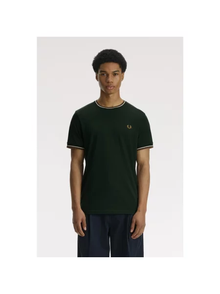 Tričko Fred Perry zelená