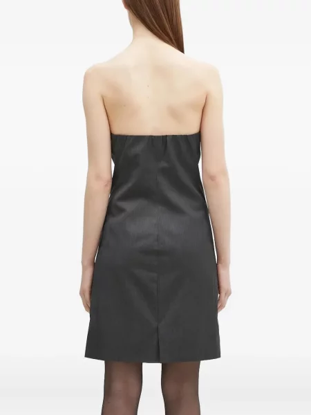 Rochie mini Samsøe Samsøe de costum gri