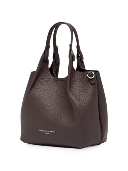 Geantă shopper Gianni Chiarini din piele maro