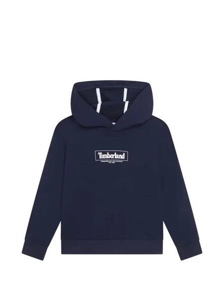 Dětska mikina s kapucí Timberland modrá