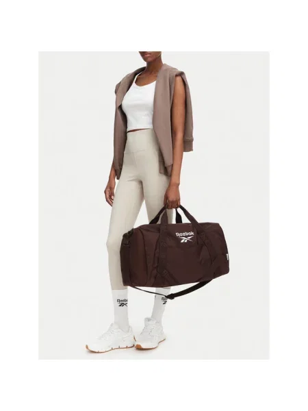 Reebok Torba sportowa ciemny brązowy