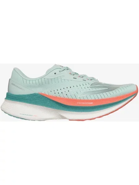 Buty do biegania Skechers Aero Razor zielony wodny koralowy 36 niebieskie