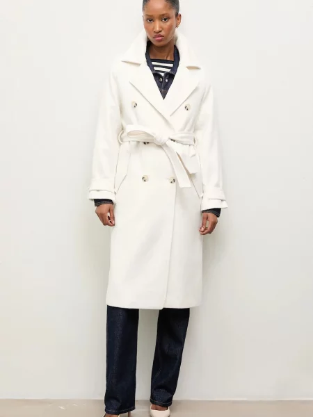 Answear.LAB palton de lana alb