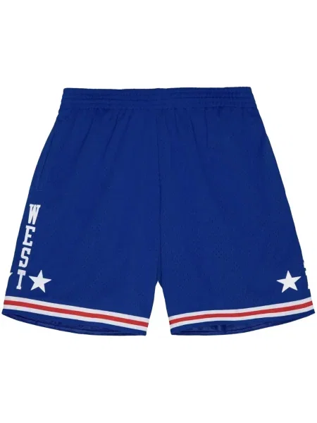 Pantaloni scurți Mitchell & Ness albastru