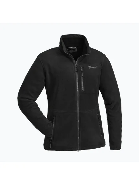 Tricou de trekking pentru femei Pinewood Finnveden Fleece negru