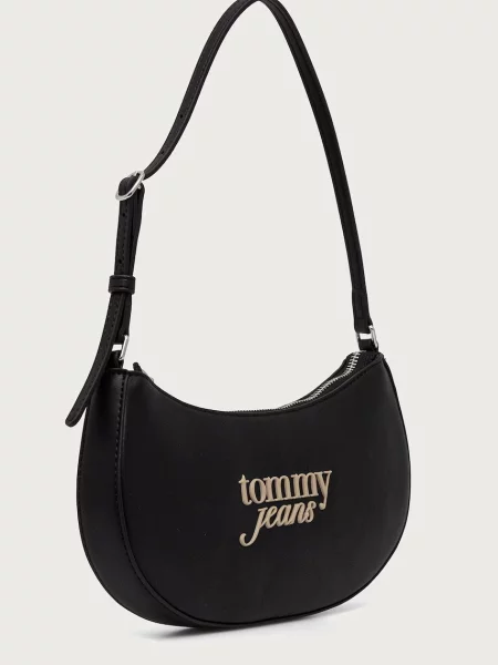 Tommy Jeans Kabelka na rameno MUST krémová čierna