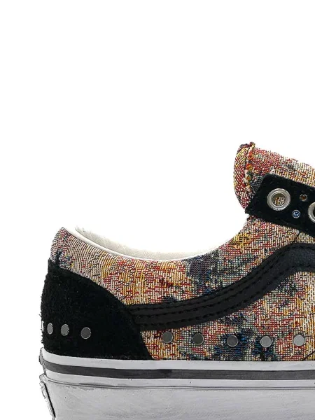 Sneakerși Vans Old Skool cu model floral negru