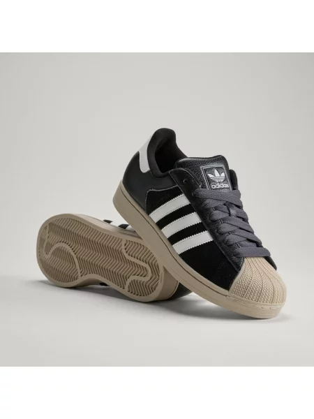 Trampki adidas Superstar II Core Black/ Core White/ Khaki Three EUR 38 czarne