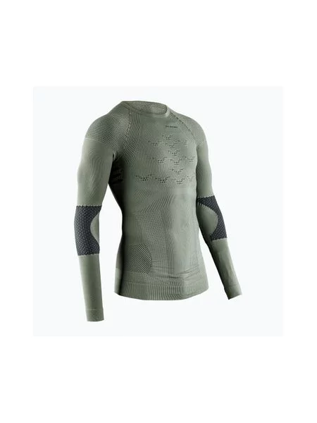 Термоактивна сорочка X-Bionic X-Plorer Energizer Shirt Lg Sl оливково-зелена/антрацит з довгим рукавом зелена