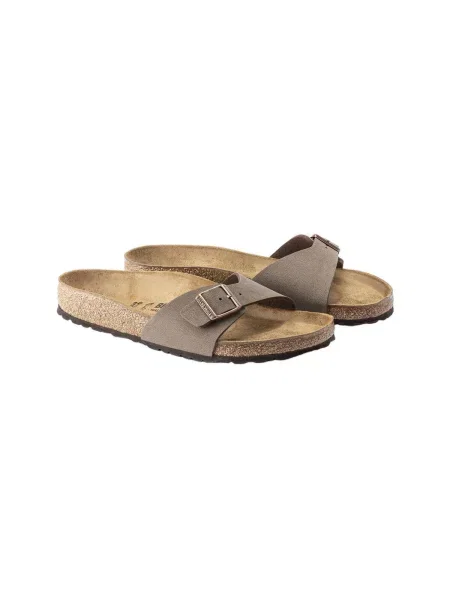 Pantofi Birkenstock din nubuc maro