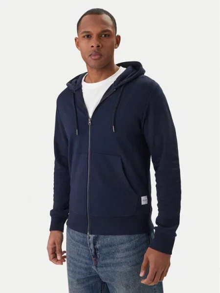 Jack & Jones Mikina Basic Tmavomodrá