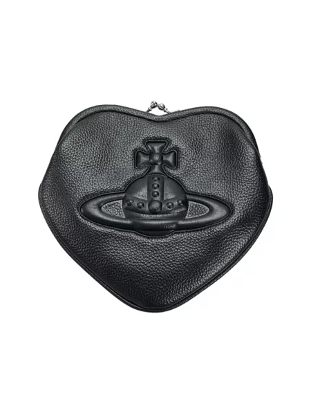 Portfel Vivienne Westwood w serca czarny