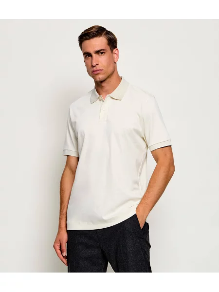 Tricou polo Boss Black negru