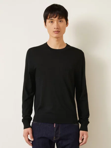 Sweter schwarz czarny