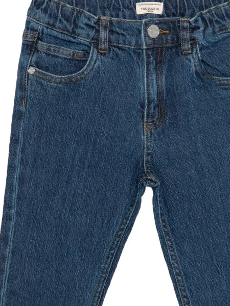 Jeansy dziecięce Trussardi niebieskie