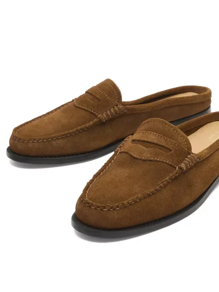Loafersy Bass Weejuns brązowe