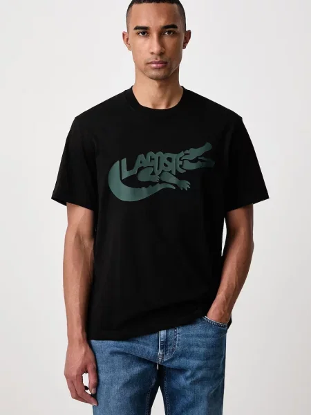 Lacoste tricou pentru bărbați din negru