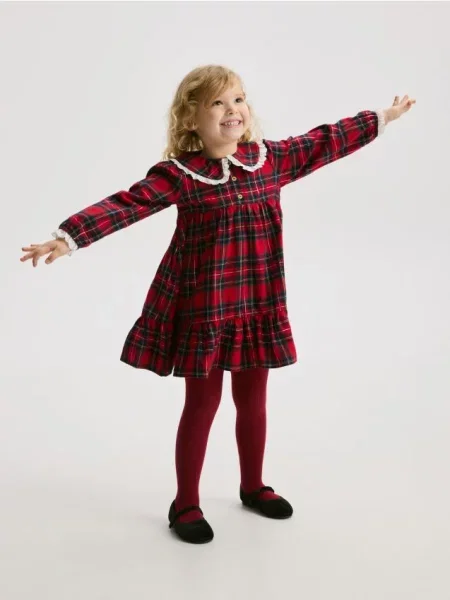 Reserved Сукня у клітинку різнобарвний 