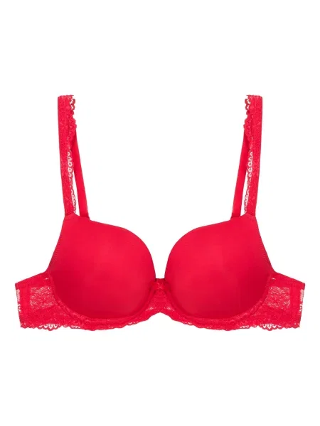 LingaDore Sutien DAILY LACE deschis roșu