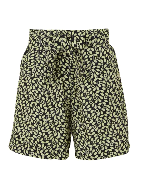 Szorty Orla Kiely II Jasmine Flower Summer Shorts czarne