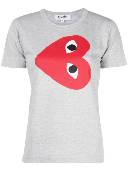 Tricou Comme Des Garcons Play gri