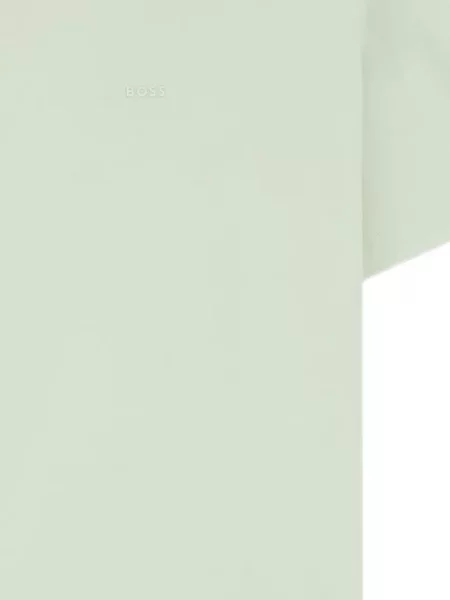 Scurt tricou Boss cu imagine verde