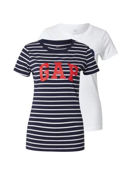GAP Tricou FRANCHISE bleumarin / roșu alb