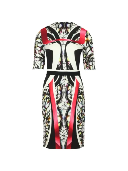 Rochie Peter Pilotto cu imagine de costum alb