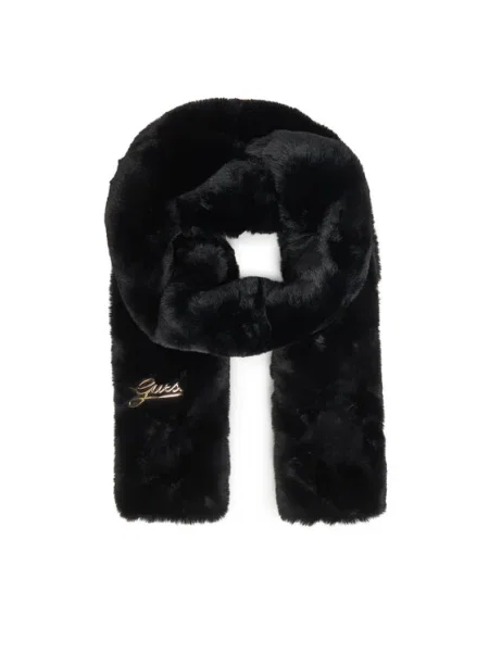 Шал Guess с изчистен дизайн черно