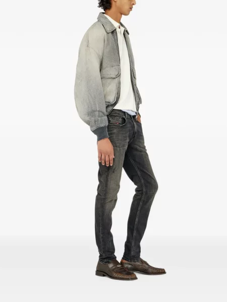Skinny jeansy skinny Diesel 1979 SLEENKER szare