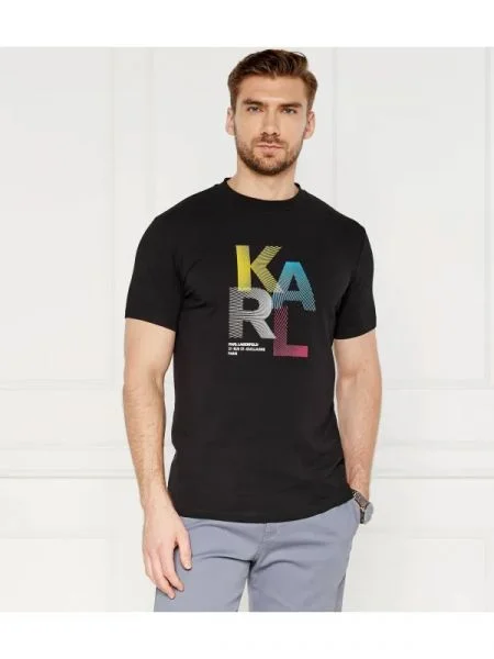 Karl Lagerfeld Póló fekete