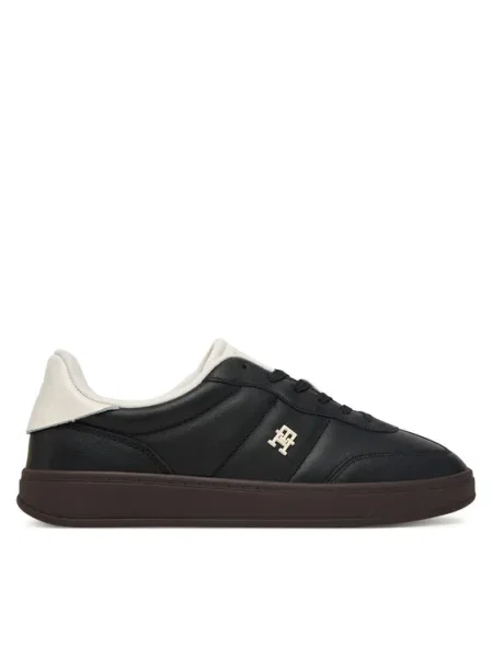 Tommy Hilfiger Сникърси Heritage Shiny черен