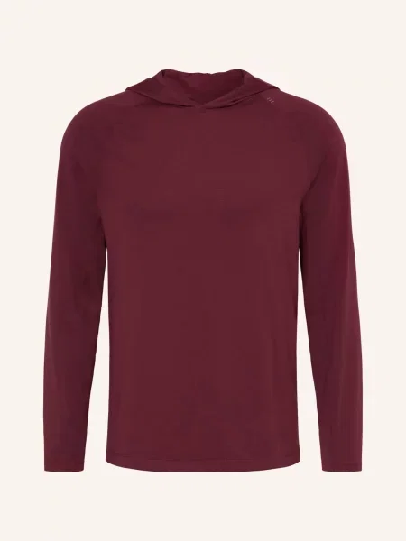 Lululemon Bluza Z Kapturem License To Train rot