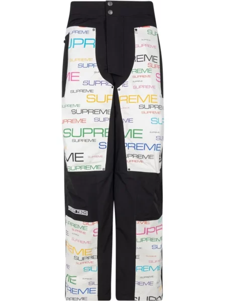 Pantaloni Supreme alb