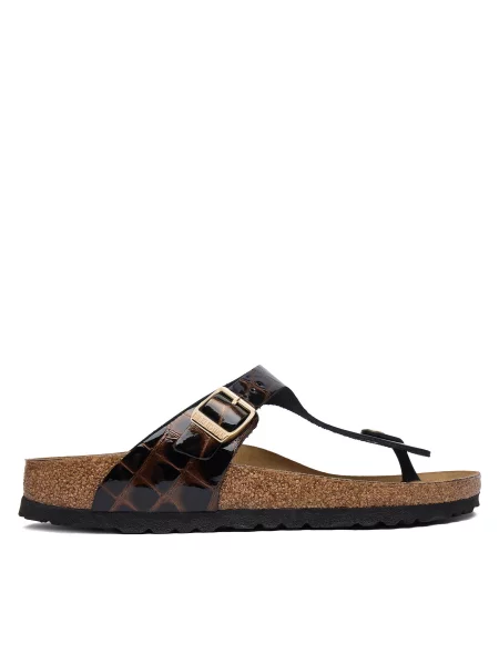 Japonke Birkenstock Gizeh črna