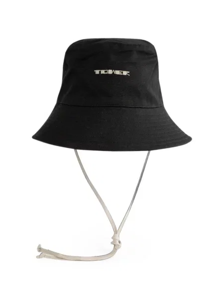 Pălărie Rick Owens Drkshdw cu broderie negru